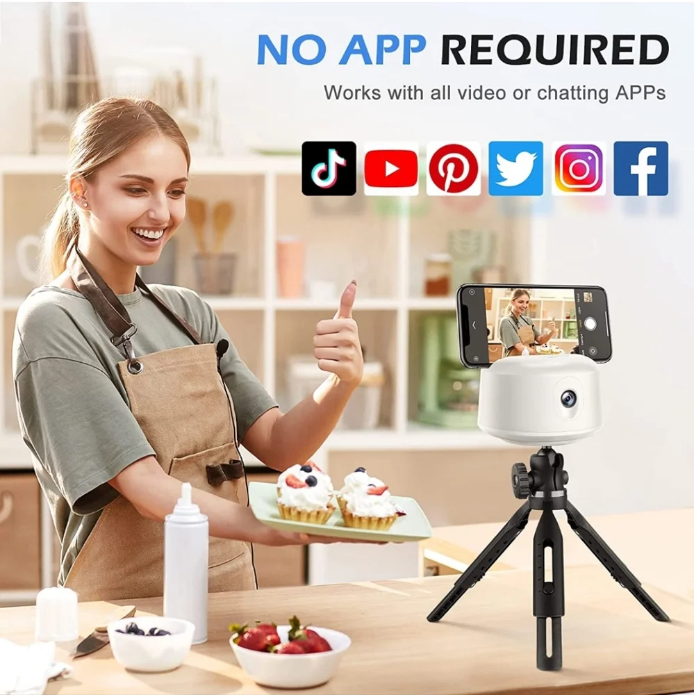 Auto Selfie Tracking Phone Holder
